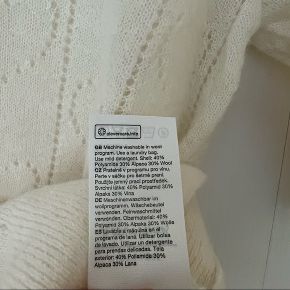 🆕&Other stories alpaca knit T-shirt - Picture 9 of 9